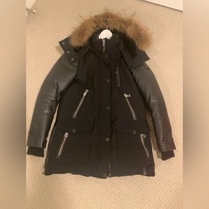 Rudsak Parka (with leather sleeves)